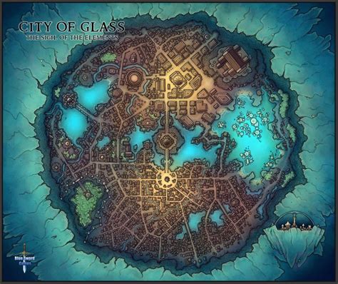 city of glass dnd|elemental plane of water.